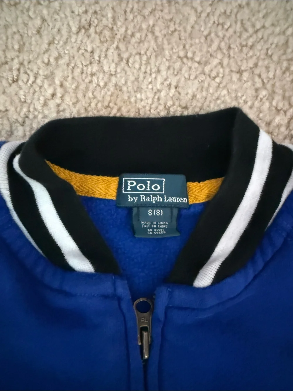 Ralph Lauren Kids Blue Jacket - Polo Logo